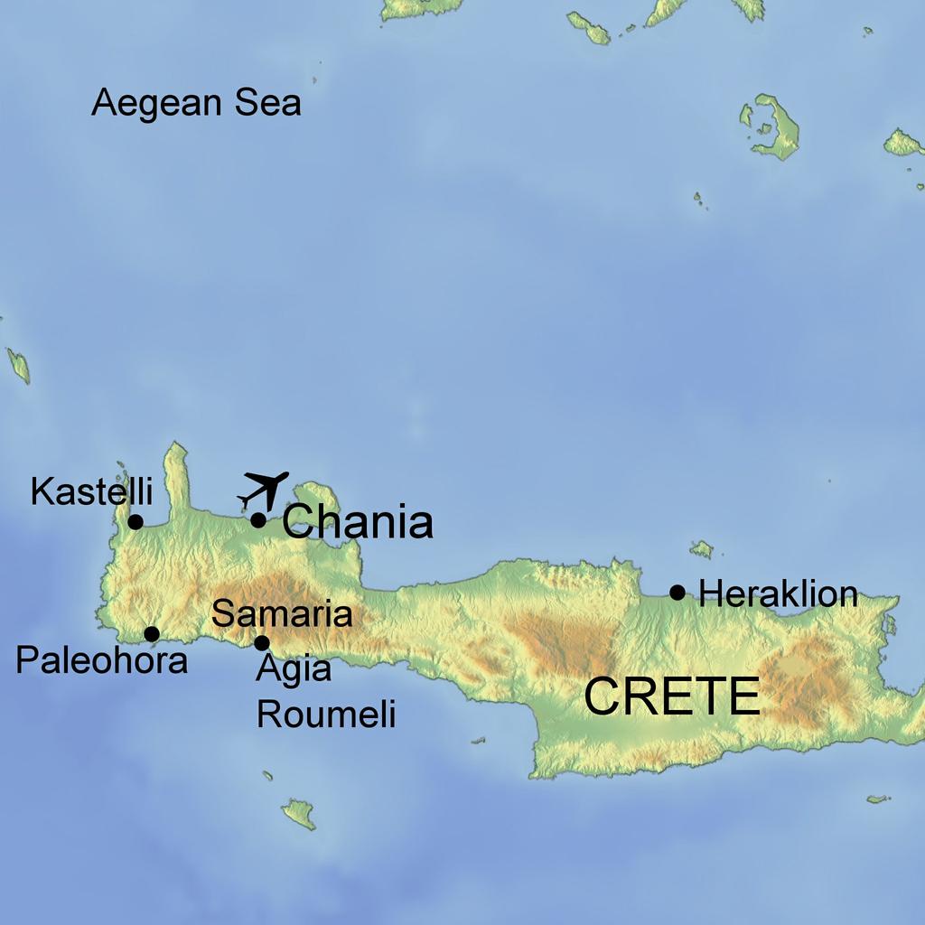 largest of the Greek islands.