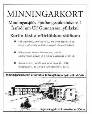 46 VESTANPÓSTUR 2008 hins vegar um margt happafengur og full vissa er fyrir því að þetta reyndist lykill að ævihamingju eins okkar.