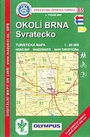 3.3 Plánovanie trasy Pred začatím bolo potrebné si danú trasu naplánovať. V zadaní bola určená dokumentácia MTB trasy Malhostovice - Brno a taktiež jej dĺžka - 80 km.