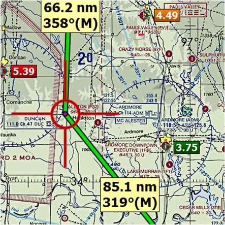 You may need to tweak a flight plan if you find that it travels through areas or airspaces that should be avoided (such as a TFR, restricted