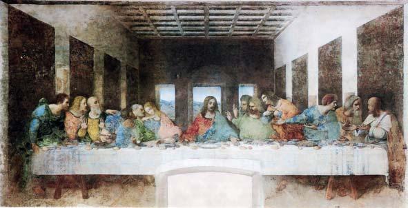 29 Slika 17: Leonardo da Vinci, Zadnja večerja, 1495 (Wikipedia, 2007) Slika 18: Tintoretto, Zadnja večerja, 1594 (Wikipedia, 2007) 4.