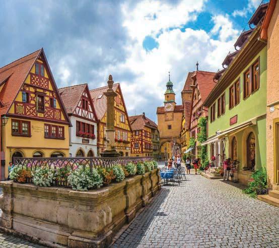 GERMANY S CULTURAL CITIES AND THE ROMANTIC ROAD 12 DAYS 15 MEALS FROM $ 2549 CULTURAL EXPERIENCES Embark on a guided tour of Hamelin with a flute-playing Pied Piper.