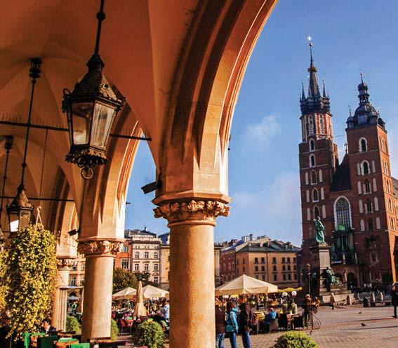 DISCOVERING POLAND 12 DAYS 15 MEALS FROM $ 1999 CULTURAL EXPERIENCES Visit the Jasna Góra monastery to witness the world-famous Black Madonna. Explore the poignant history of Auschwitz.