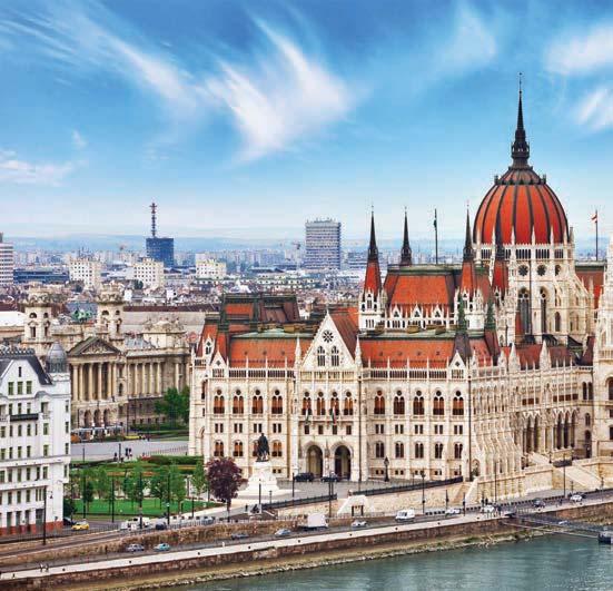 CLASSIC DANUBE 11 DAYS 24 MEALS FROM $ 3399 CULTURAL EXPERIENCES During an evening cruise, view Budapest s stunning night skyline. Partake in a fun-filled Hungarian folklore show.