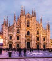 extend YOUR TOUR Optional Extensions MILAN 2-night post tour ADD TO: Italian Vistas (pg.