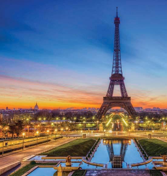 SPOTLIGHT ON PARIS 7 DAYS 7 MEALS FROM $ 1999 CULTURAL EXPERIENCES Explore the treasures of the Louvre Museum with an expert.