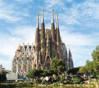 Next, explore the most popular monument in Spain, Gaudí s unfinished masterpiece La Sagrada Familia, still under construction after more than 100 years.