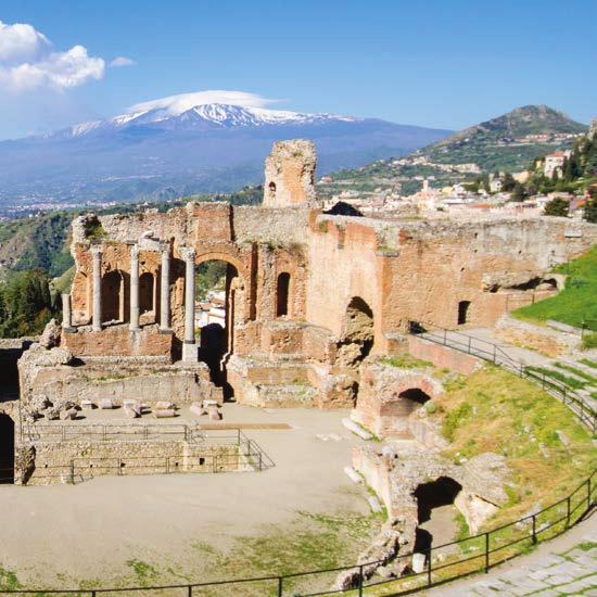 SICILY Discover the pearl of Southern Italy by ebike, see evergreen mountains, valleys with lush vegetation, black volcanoes and mostly the sea, with its incredible colors and its