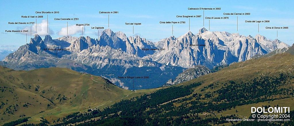 A short history of the Dolomites The Dolomites are sedimentary mountains. They originated under an ancient sea called «Tetide», which covered the greater part of the Earth.