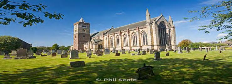 Day 9 Our morning starts with a visit to the medieval Dunblane Cathedral where we take in a thousand years of