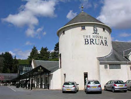Day 6 After breakfast and a short distance away to the north is the famous House of Bruar, a wonderful emporium of Scottish foods and wares, sometimes