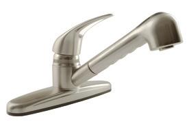 Coil Spring Pull-Down RV Kitchen Faucet