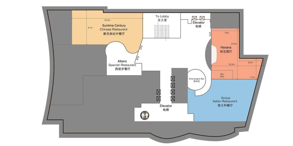 EVENT SPACE Floor Plan of 2 nd