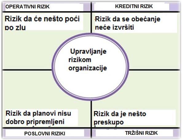 2. Upravljanje rizicima Mnoge organizacije se susreću u svojem poslovanju s golemim rizicima različitog porijekla.