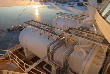 LNG HANDLING Customised solution The LNGPac gas supply system can be customised to the needs of each project on a case to case basis by Wärtsilä Fuel Gas Handling s expert team.