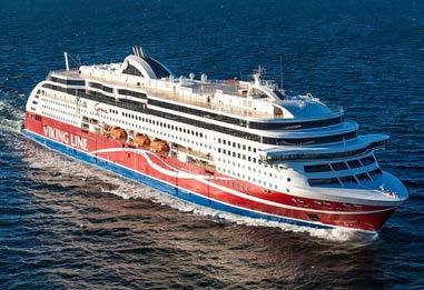 Viking Grace Wärtsilä supplied the propulsion machinery for the Viking Grace, the world s first LNG powered passenger vessel.