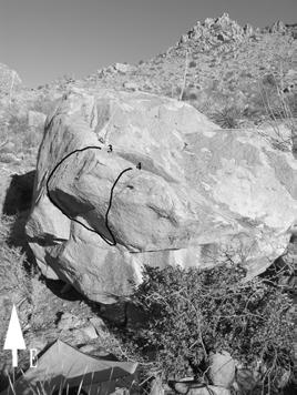 Environmentalist Boulder Problems exist on the West face. 3.