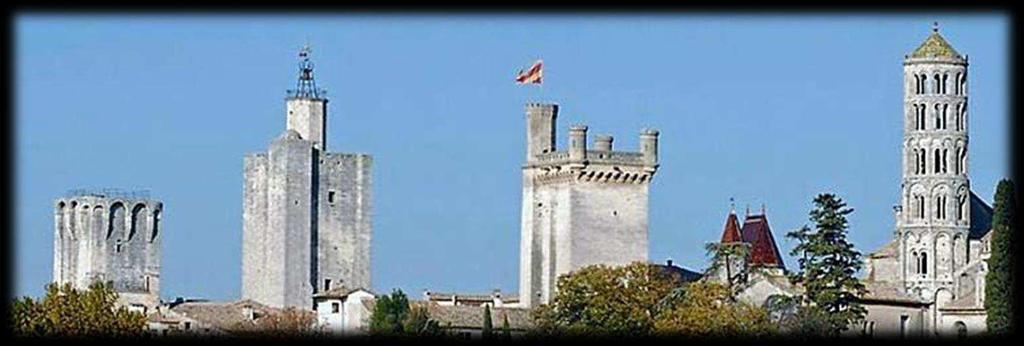 The Uzès skyline 2019 prices: Per person in a double or twin-bedded room: 920.00 Pounds Sterling# or 1030.