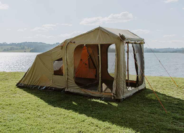 RX-4 RX-5 [RX stock image pictured, see image below for RX-4] This is the Oztent RX-4; a 2 room, full height, fully waterproof tent built on the strong base of the original 30 second tent.