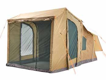 EYRE COMPLETE PANEL SYSTEM The Eyre Complete Panel System is all you need to enclose the awning of your Oztent Eyre. It comes as one panel with all the poles you need to also peak your awning.