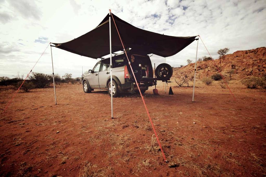 270 AWNING AWNING EXTENSION Designed to ensure you re never without protection from the elements; the cleverly designed Foxwing 270 Awning is a one-piece swing-out