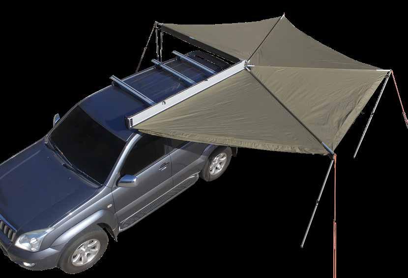 4 REASONS WHY FOXWING HAS GOT YOU COVERED 1 2 3 4 62 One-person operation The Foxwing 270 Awning s unique design allows for a quick and easy oneperson set