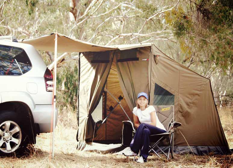 An original and still going strong, the Oztent RV-2 fits 2 to 3 people and is a firm favourite with couples who want a great place to stay and a simple, fuss-free set up.