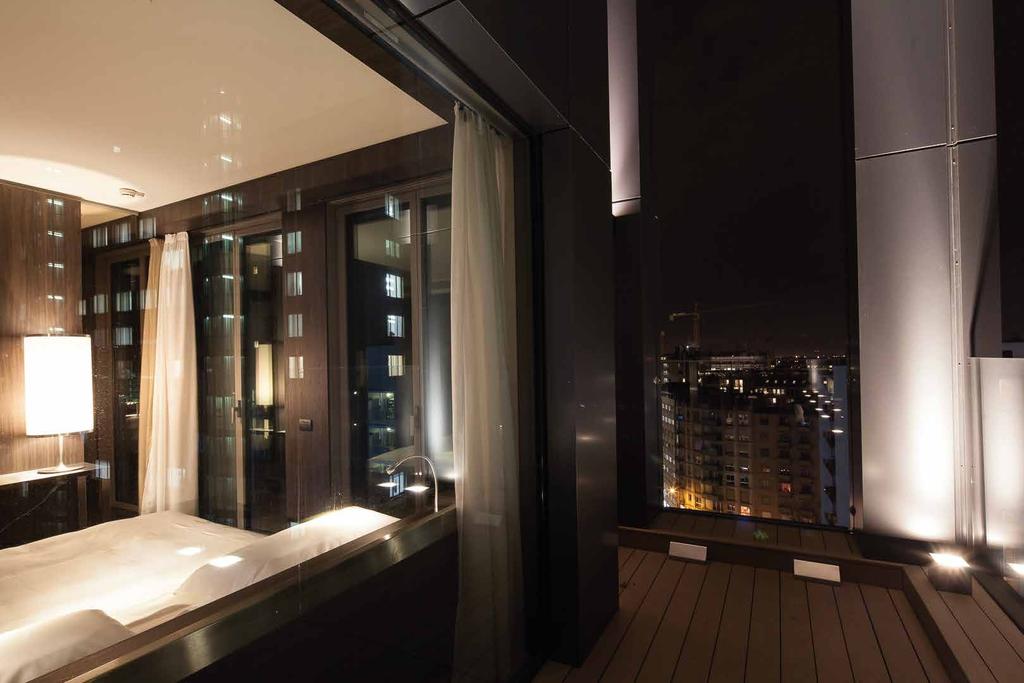 Exclusive Suite Six 40m² suites designed to guarantee guests luxury and maximum function.