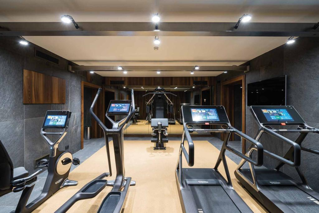 FOR FITNESS LOVERS The Hotel s Fitness Centre is equipped with cutting-edge