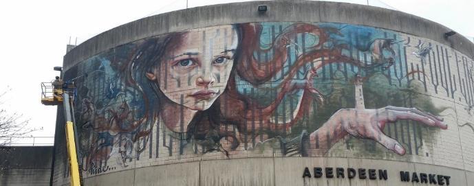 SUMMARY Try-Party collaboration: - Nuart Stavanger (established 2001; widely considered World s premier celebration of Street Art) - Aberdeen Inspired - Aberdeen City Council Need: to diversify and