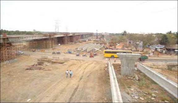317 Ongoing interchange work at