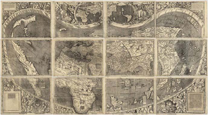 naveo ljude da povjeruju kako je Zemlja okrugla. Kartu svijeta, na kojoj se prvi put upotrebljava naziv America za Novi svijet, izradio je njemački kartograf Martin Waldseemüller 1507.