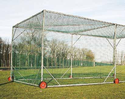 Collapsible & Mobile Cages Ultimate Mobile Net & Cage Possibly the most robust net & cage unit available. A truly long-lasting model.