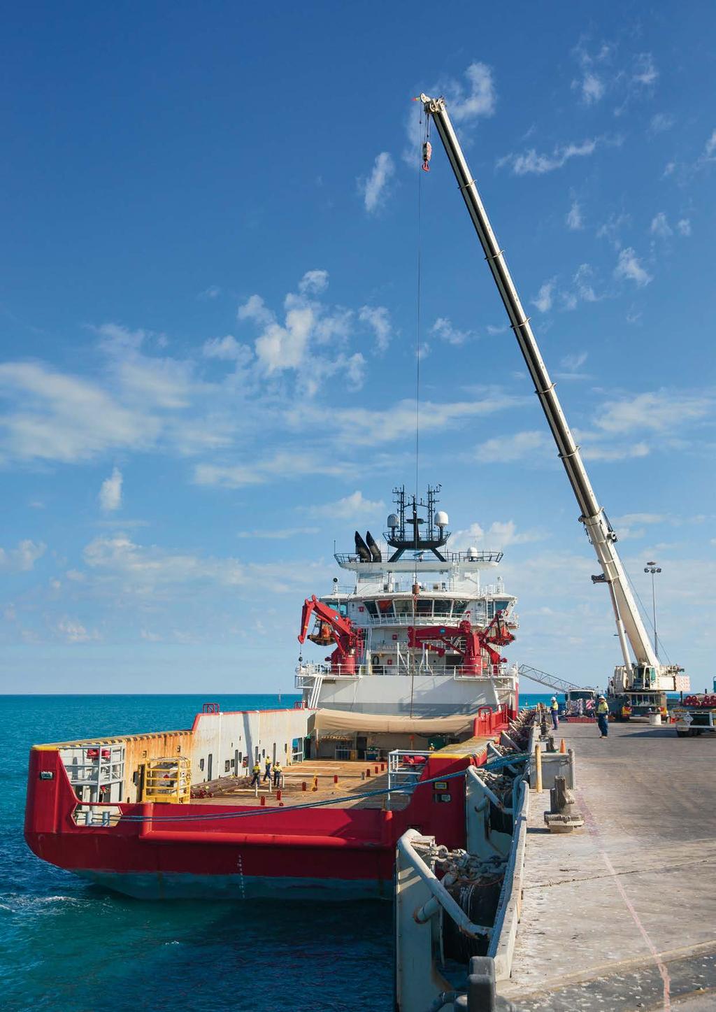 Offshore construction and development drilling The Ichthys LNG Project is expected to produce up to 8.9 million tonnes per annum of liquefied natural gas and 1.
