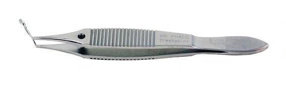 PreChop (also see Nucleus Sustainer) Akahoshi PreChop Forceps G31519 Pointed tips open to 4.0mm, angled shafts, flat handle. Akahoshi PreChop Forceps 2-2-815 Sharp pointed tips open to 2.