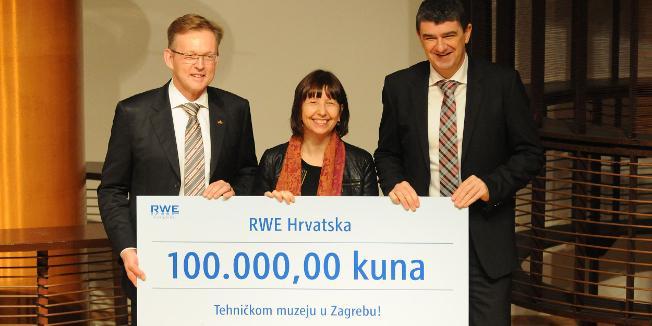 Tijekom 2014. održano je više sastanaka i koordinacija s predstavnicima tvrtke RWE i Briefing komunikacije, a s ciljem realizacije sponzorstva Tehničkom muzeju.