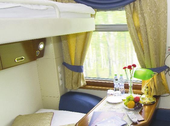 Silver class cabins are slightly more compact than Gold Class.