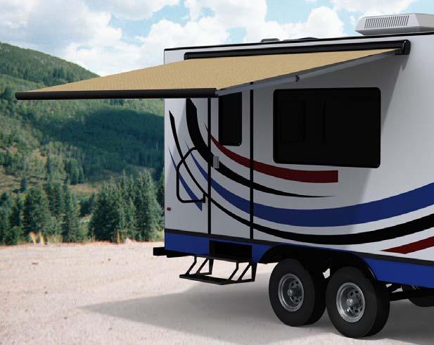OWNER'S MANUAL FREEDOM FREESTYLE WM 12V Motorized Lateral Arm Box Awning RV with Direct Response Before operating the awning, carefully review the Owner's Manual.