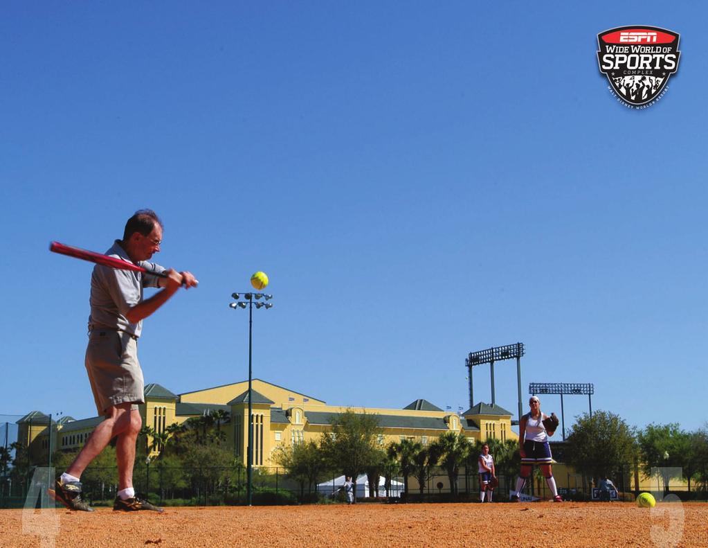 In 2011, your team s Disney Spring Training experience will reach new heights when you take the field at the re-imagined ESPN Wide World of