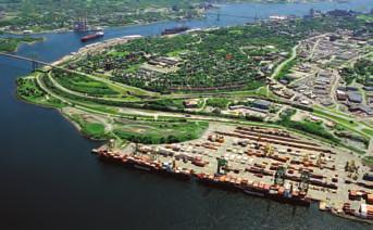 One of the two Gateway Projects cost shared with the Government of Canada is the expansion of Richmond Terminals.