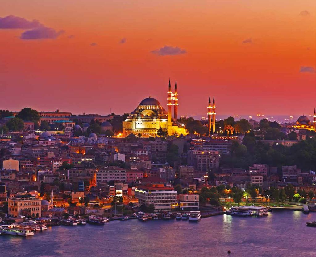 Istanbul Sunset istanbul Turkey This fabled city that spans Asia and Europe deserves an extended stay so over two days we will see how old meets new, east meets west, when we visit Istanbul s