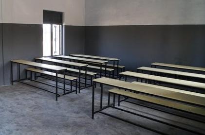 This area is mainly occupied by victims of the Maoist uprising, people who have suffered badly but are trying to give their children an opportunity" The school has been extended by two classrooms, an