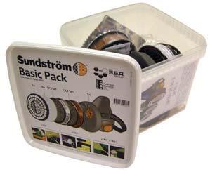 2012 SUNDSTROM RANGE Mask Storage Boxes HALF FACE STORAGE BOX Keep your masks clean and protected with a durable plastic storage box.
