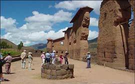 Continuing to Taquile where a native community of about 400 families still lives with the traditions and high principals of the Incas.