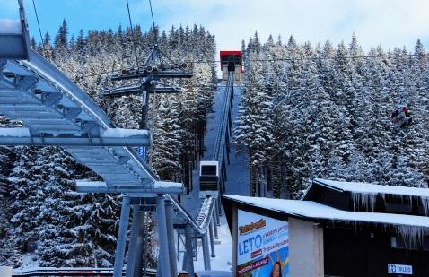 50-seat ski lift to Chopok - Priehyba 15-seat