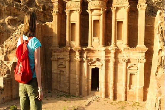 Your private tour then gradually unfolds the mysteries of the Red Rose city with its spectacular Treasury, Royal Tombs, burial chambers and high places of sacrifice.