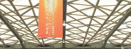First-rate conference program and highly qualified partners A key visitor attraction LASER World of PHOTONICS China also features a first-rate conference program that Messe München International
