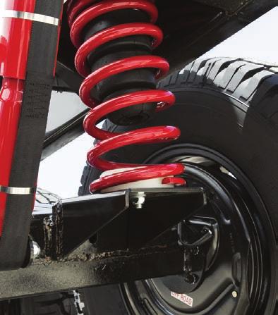 Purpose designed to complement the Jayco Endurance Chassis, JTECH Suspension replaces beam axles with individual stub axles, allowing each wheel to react independently to the road surface, while