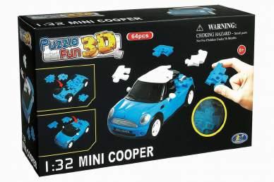 00 MOQ: 4 Mini Cooper 3D