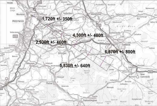 6.9.3 Preferred route Our preferred route is shown in the diagram below along with the expected altitudes of aircraft on this route.